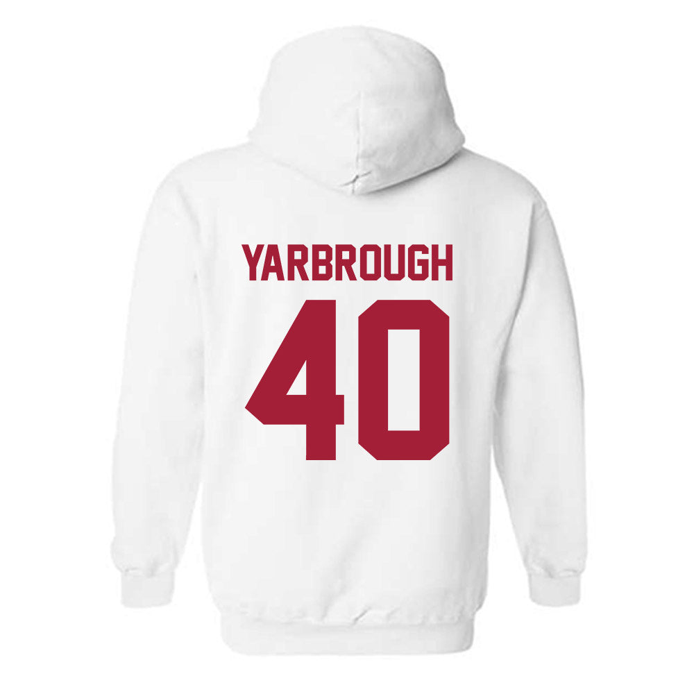 Arkansas - NCAA Football : Colton Yarbrough - Generic Shersey Hooded Sweatshirt-1