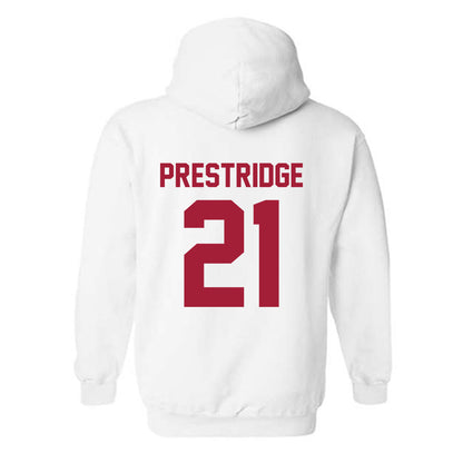 Arkansas - NCAA Women's Basketball : Kyiah Prestridge - Generic Shersey Hooded Sweatshirt-1