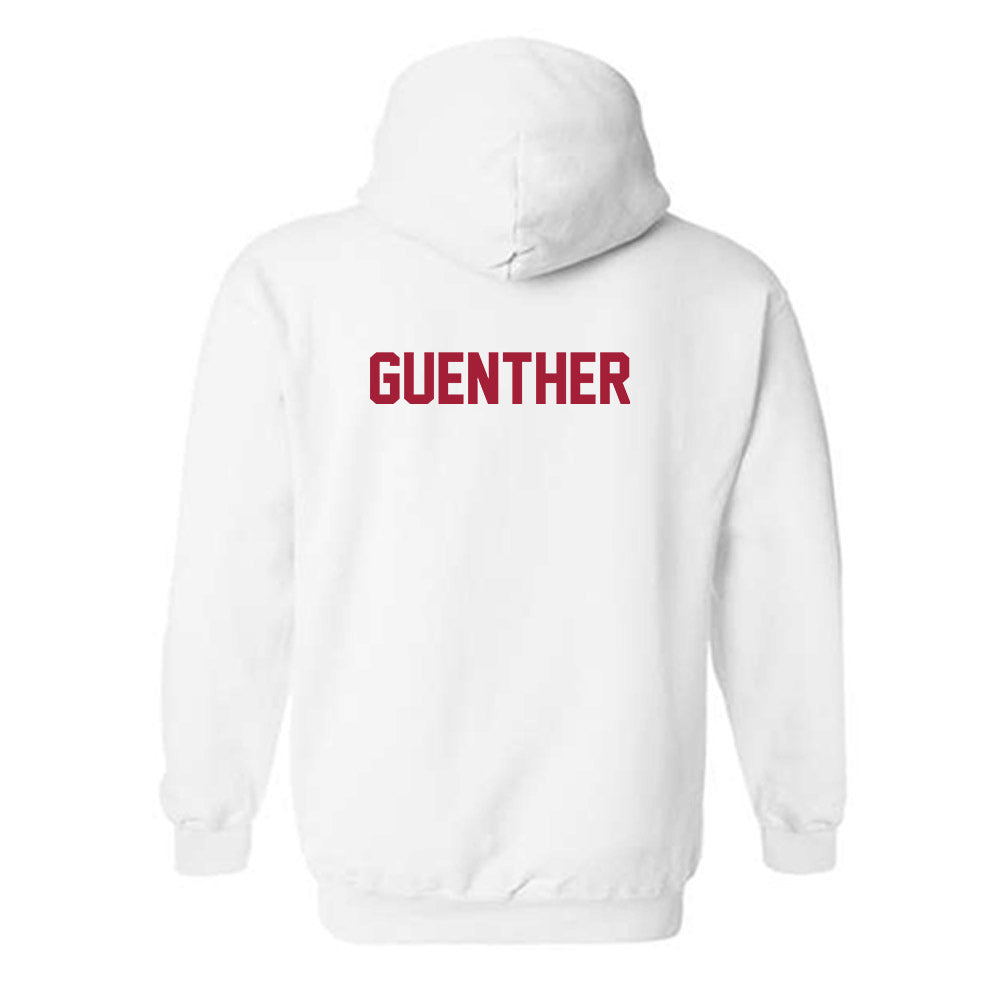 Arkansas - NCAA Women's Gymnastics : Giselle Guenther - Generic Shersey Hooded Sweatshirt-1
