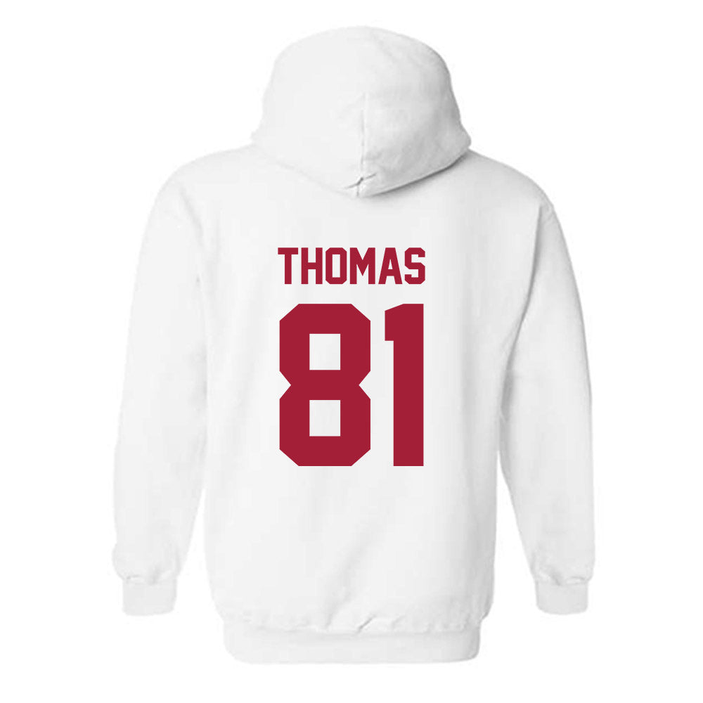 Arkansas - NCAA Football : Dai'Shaun Thomas - Generic Shersey Hooded Sweatshirt-1
