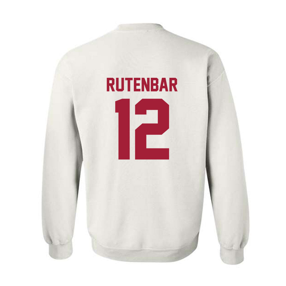 Arkansas - NCAA Baseball : Carter Rutenbar - Generic Shersey Crewneck Sweatshirt-1