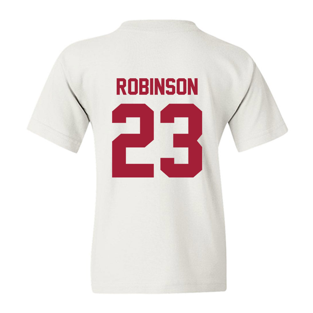 Arkansas - NCAA Women's Basketball : Emily Robinson - Generic Shersey Youth T-Shirt-1