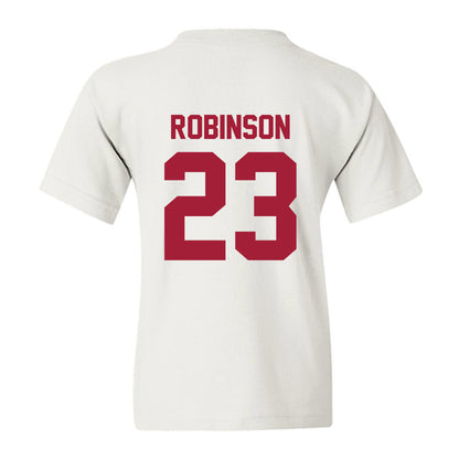 Arkansas - NCAA Women's Basketball : Emily Robinson - Generic Shersey Youth T-Shirt-1