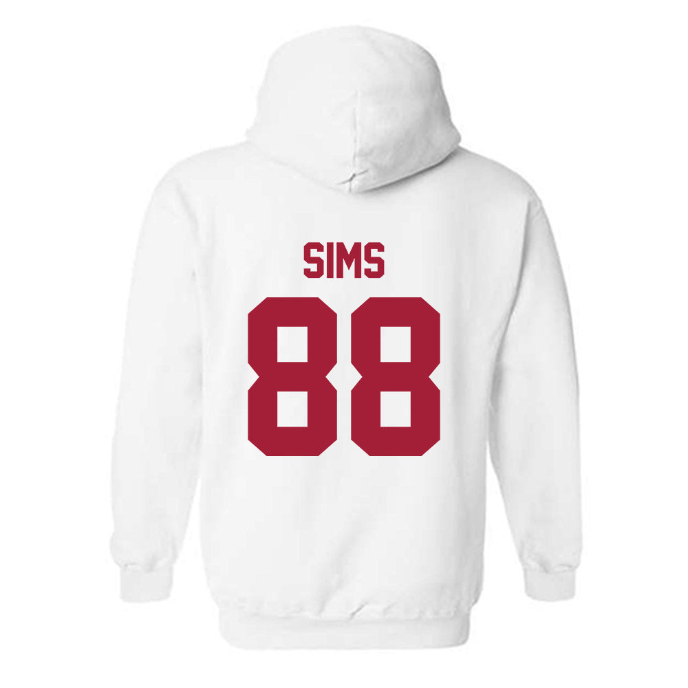 Arkansas - NCAA Football : Xadavien Sims - Generic Shersey Hooded Sweatshirt-1