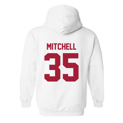 Arkansas - NCAA Baseball : Cayden Mitchell - Generic Shersey Hooded Sweatshirt-1