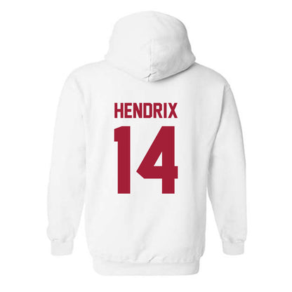 Arkansas - NCAA Football : Hank Hendrix - Generic Shersey Hooded Sweatshirt-1