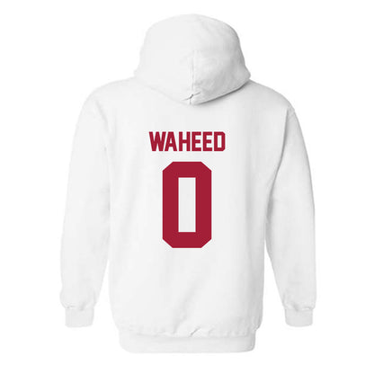 Arkansas - NCAA Women's Basketball : Beautiful Waheed - Generic Shersey Hooded Sweatshirt-1
