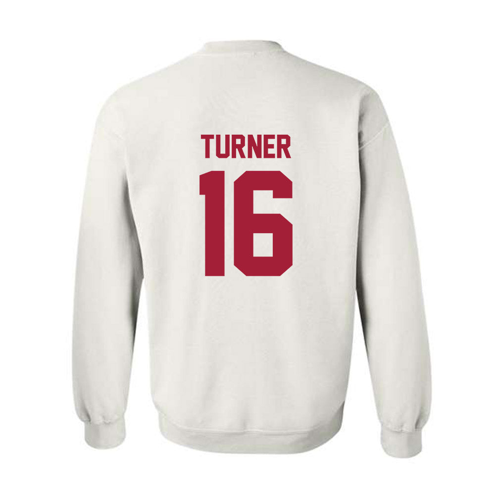Arkansas - NCAA Baseball : Christian Turner - Generic Shersey Crewneck Sweatshirt-1