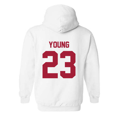 Arkansas - NCAA Football : Kevin Young - Generic Shersey Hooded Sweatshirt-1