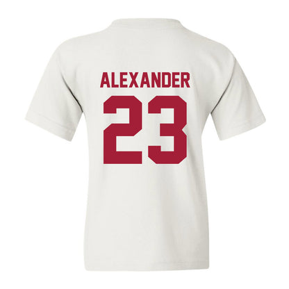 Arkansas - NCAA Women's Volleyball : Aleki Alexander - Generic Shersey Youth T-Shirt
