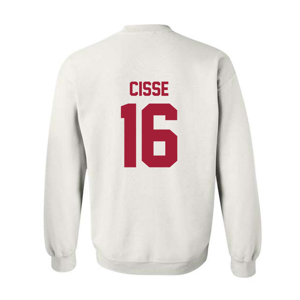 Arkansas - NCAA Football : Ismael Cisse - Generic Shersey Crewneck Sweatshirt-1