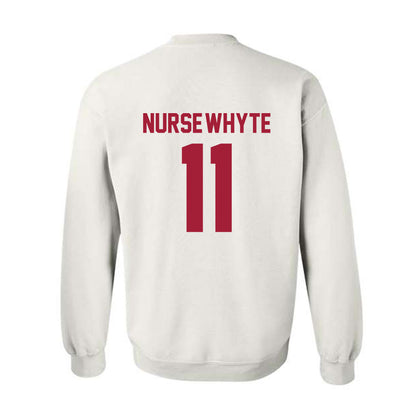 Arkansas - NCAA Women's Soccer : Aniyah Nurse-Whyte - Generic Shersey Crewneck Sweatshirt-1
