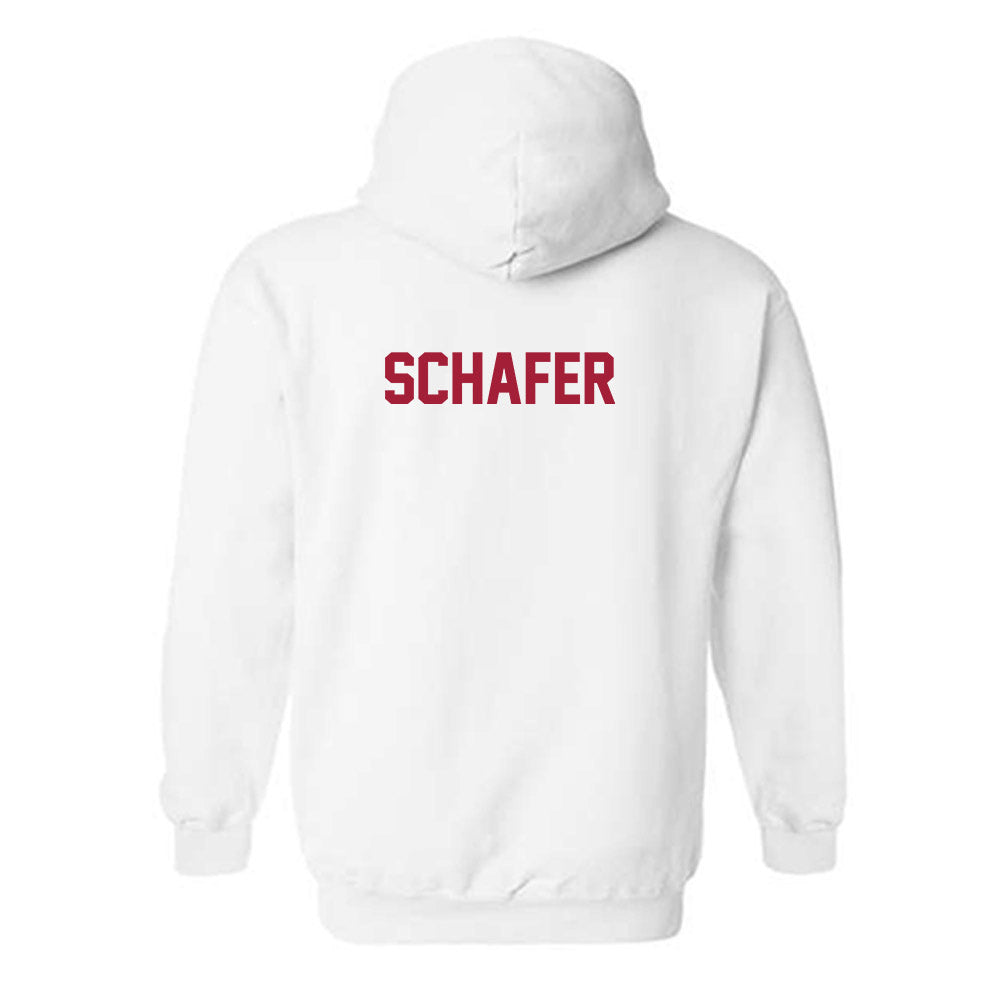 Arkansas - NCAA Women's Tennis : Brooklyn Schafer - Generic Shersey Hooded Sweatshirt-1