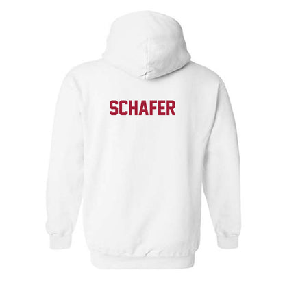 Arkansas - NCAA Women's Tennis : Brooklyn Schafer - Generic Shersey Hooded Sweatshirt-1