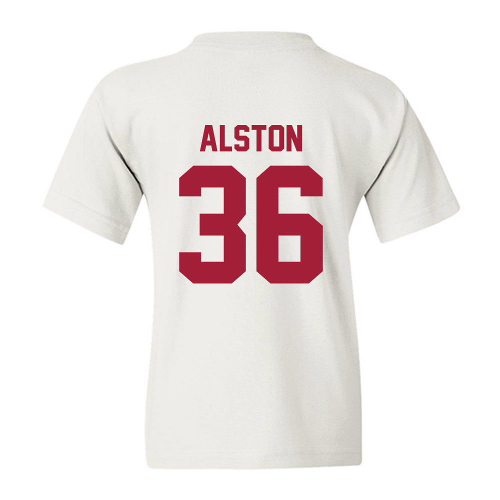 Arkansas - NCAA Football : Brian Alston - Generic Shersey Youth T-Shirt-1