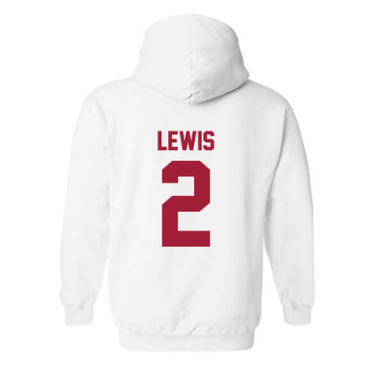 Arkansas - NCAA Football : Shelton Lewis - Generic Shersey Hooded Sweatshirt-1