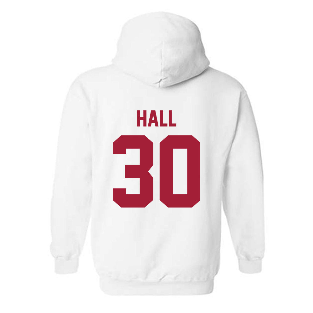 Arkansas - NCAA Softball : Khamari Hall - Generic Shersey Hooded Sweatshirt-1