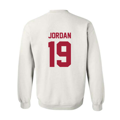 Arkansas - NCAA Football : Antonio Jordan - Generic Shersey Crewneck Sweatshirt-1