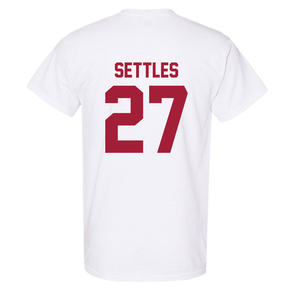 Arkansas - NCAA Football : Cameron Settles - Generic Shersey T-Shirt-1