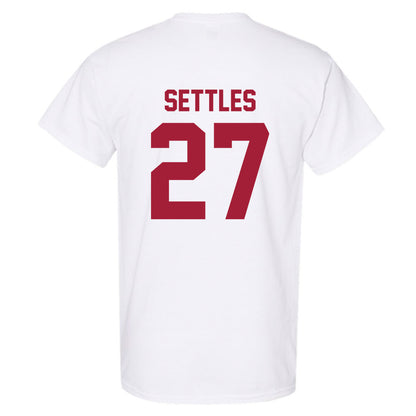 Arkansas - NCAA Football : Cameron Settles - Generic Shersey T-Shirt-1