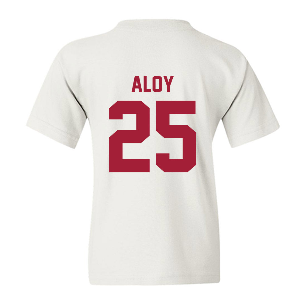 Arkansas - NCAA Baseball : Kuhio Aloy - Generic Shersey Youth T-Shirt-1