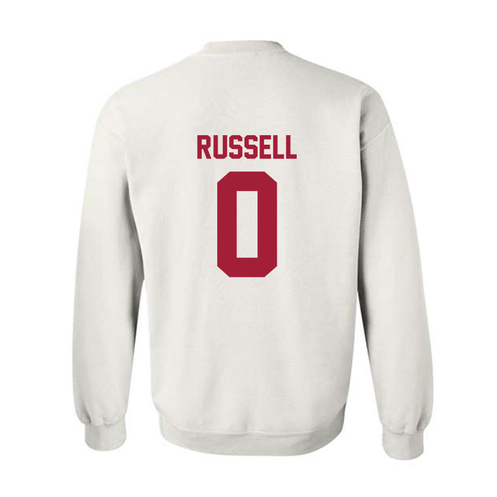 Arkansas - NCAA Football : Braylen Russell - Generic Shersey Crewneck Sweatshirt-1
