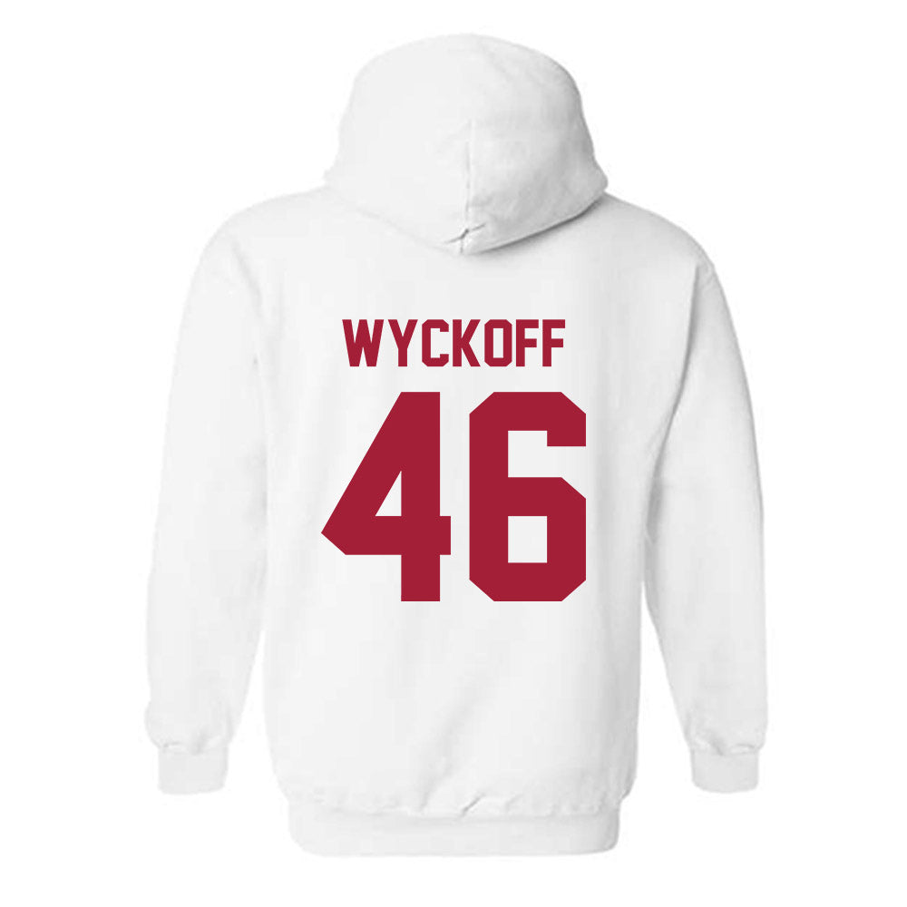 Arkansas - NCAA Softball : Kailey Wyckoff - Generic Shersey Hooded Sweatshirt