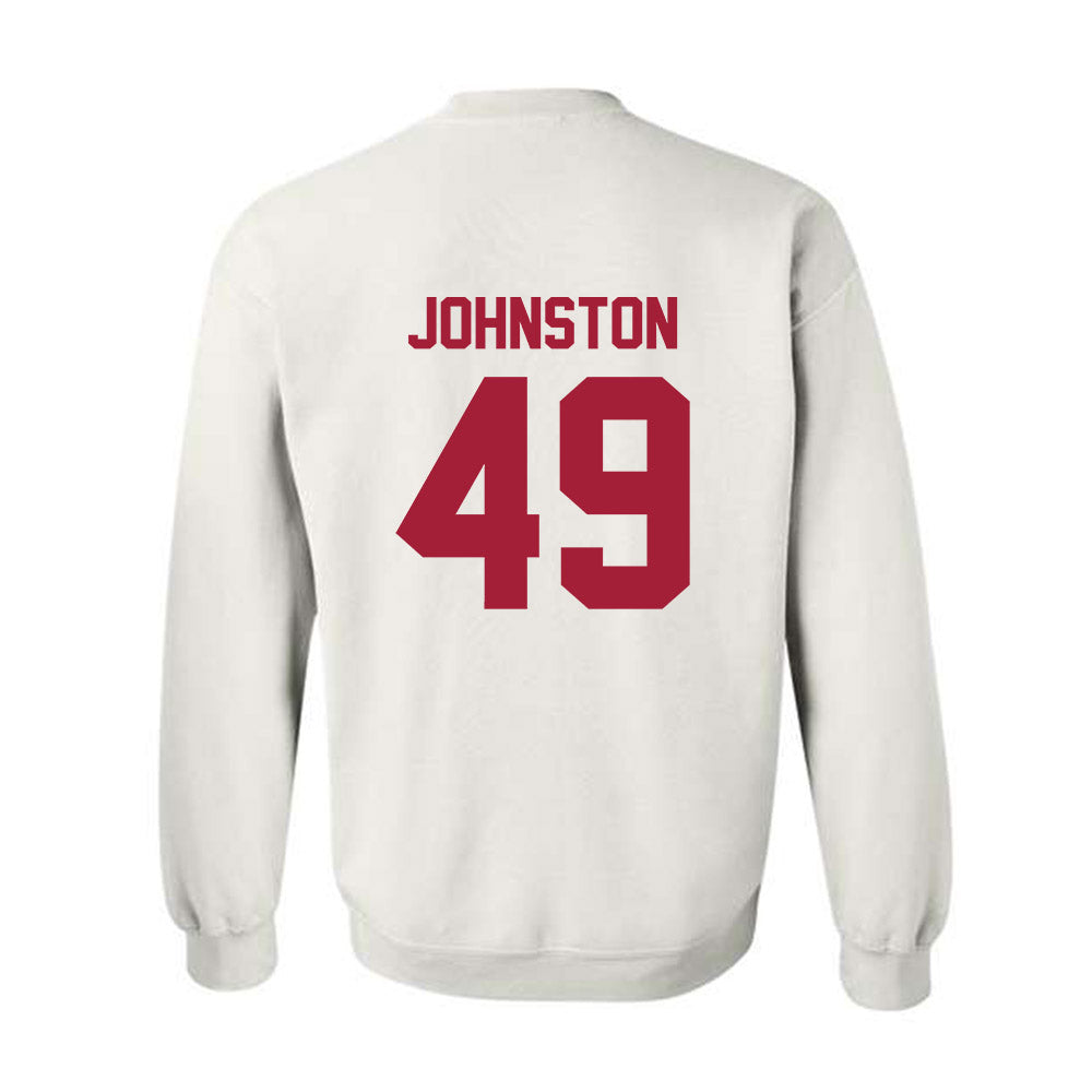 Arkansas - NCAA Football : Adam Johnston - Generic Shersey Crewneck Sweatshirt-1