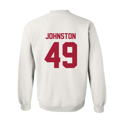 Arkansas - NCAA Football : Adam Johnston - Generic Shersey Crewneck Sweatshirt-1