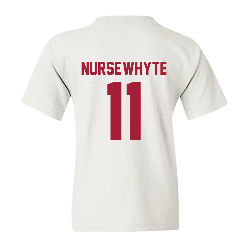 Arkansas - NCAA Women's Soccer : Aniyah Nurse-Whyte - Generic Shersey Youth T-Shirt-1