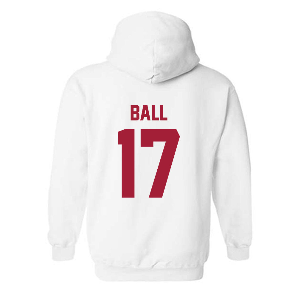 Arkansas - NCAA Women's Soccer : Kennedy Ball - Generic Shersey Hooded Sweatshirt-1