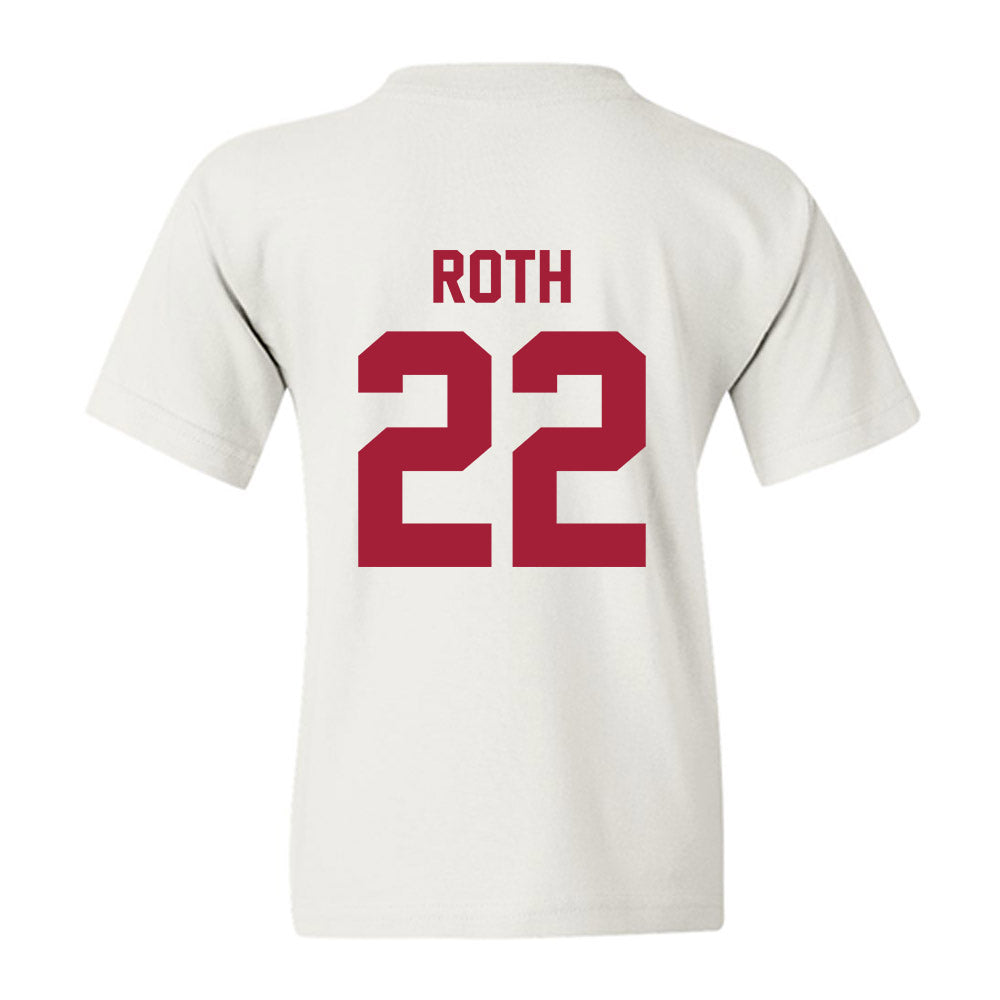 Arkansas - NCAA Women's Volleyball : Ava Roth - Generic Shersey Youth T-Shirt-1