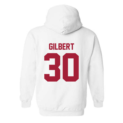Arkansas - NCAA Football : Max Gilbert - Generic Shersey Hooded Sweatshirt-1
