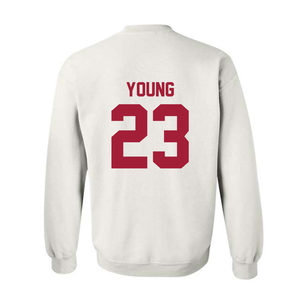 Arkansas - NCAA Football : Kevin Young - Generic Shersey Crewneck Sweatshirt-1