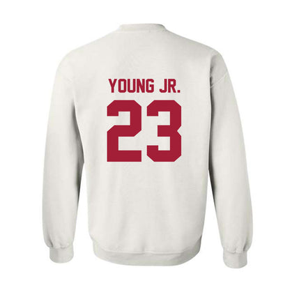 Arkansas - NCAA Football : Kevin Young Jr. - Generic Shersey Crewneck Sweatshirt-1