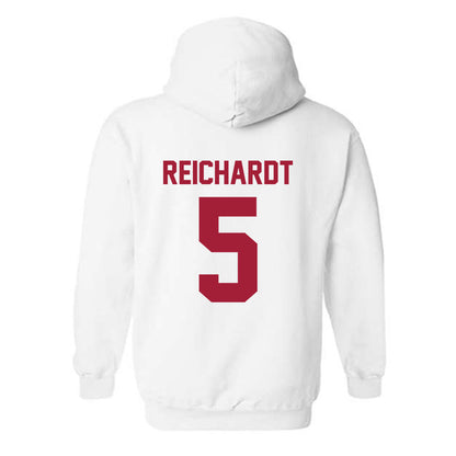 Arkansas - NCAA Softball : Ashtyn Reichardt - Generic Shersey Hooded Sweatshirt-1