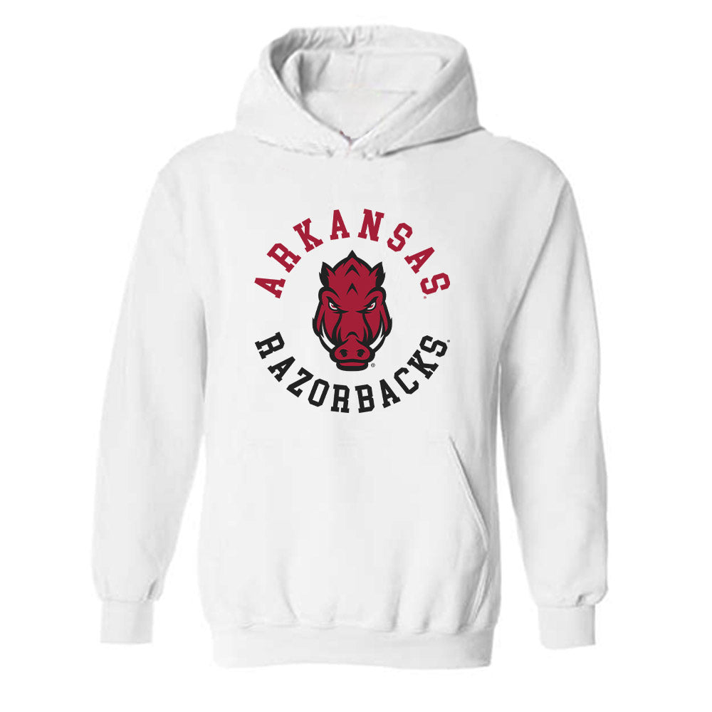 Arkansas - NCAA Football : Braxton Scriber - Generic Shersey Hooded Sweatshirt-0