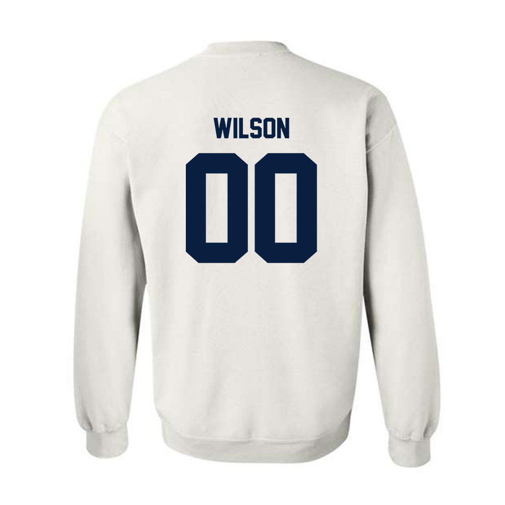 Monmouth - NCAA Football : Keisean Wilson - Classic Shersey Crewneck Sweatshirt-1