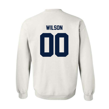 Monmouth - NCAA Football : Keisean Wilson - Classic Shersey Crewneck Sweatshirt-1