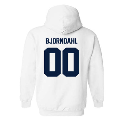 Monmouth - NCAA Women's Soccer : Ava Bjorndahl - Classic Shersey Hooded Sweatshirt-1