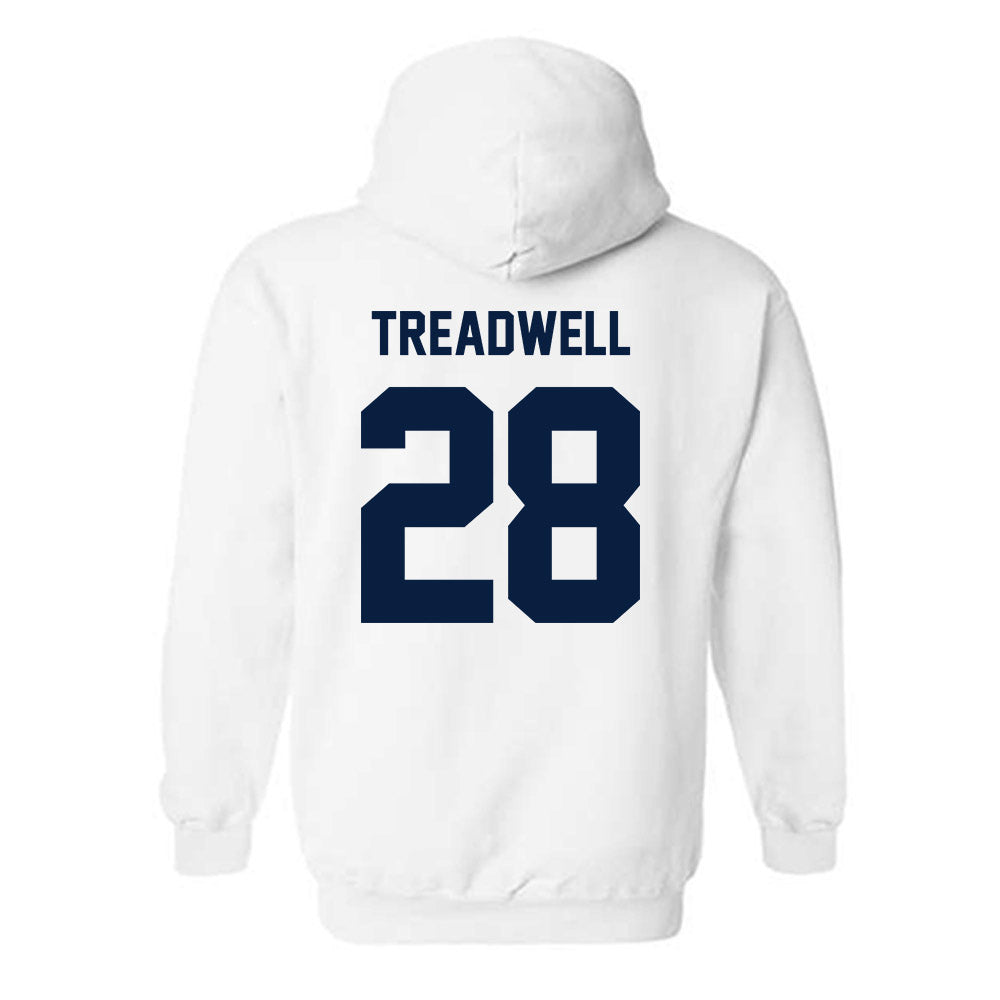 Monmouth - NCAA Football : Nazir Treadwell - Classic Shersey Hooded Sweatshirt-1