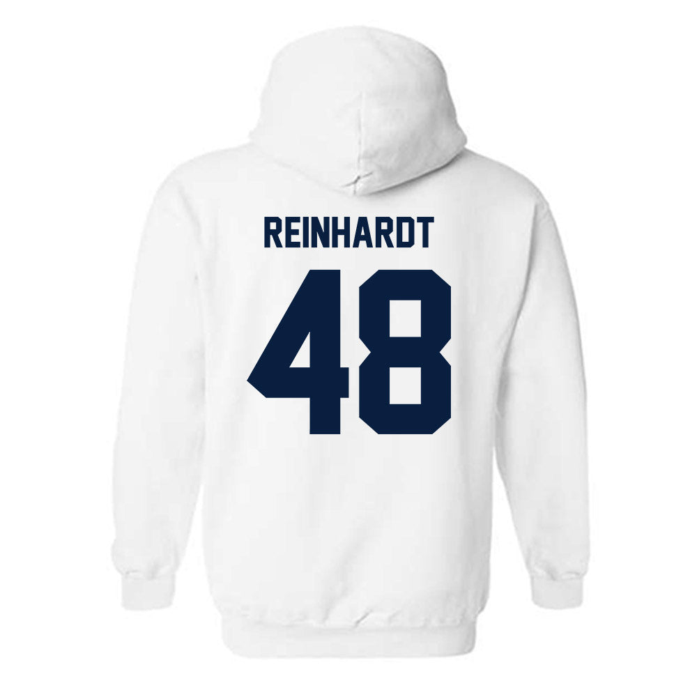 Monmouth - NCAA Football : Heath Reinhardt - Classic Shersey Hooded Sweatshirt-1