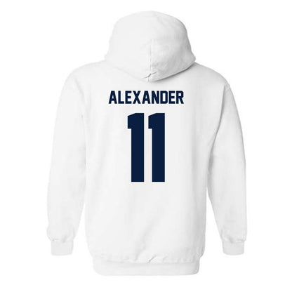 Monmouth - NCAA Football : Ryan Alexander - Classic Shersey Hooded Sweatshirt-1