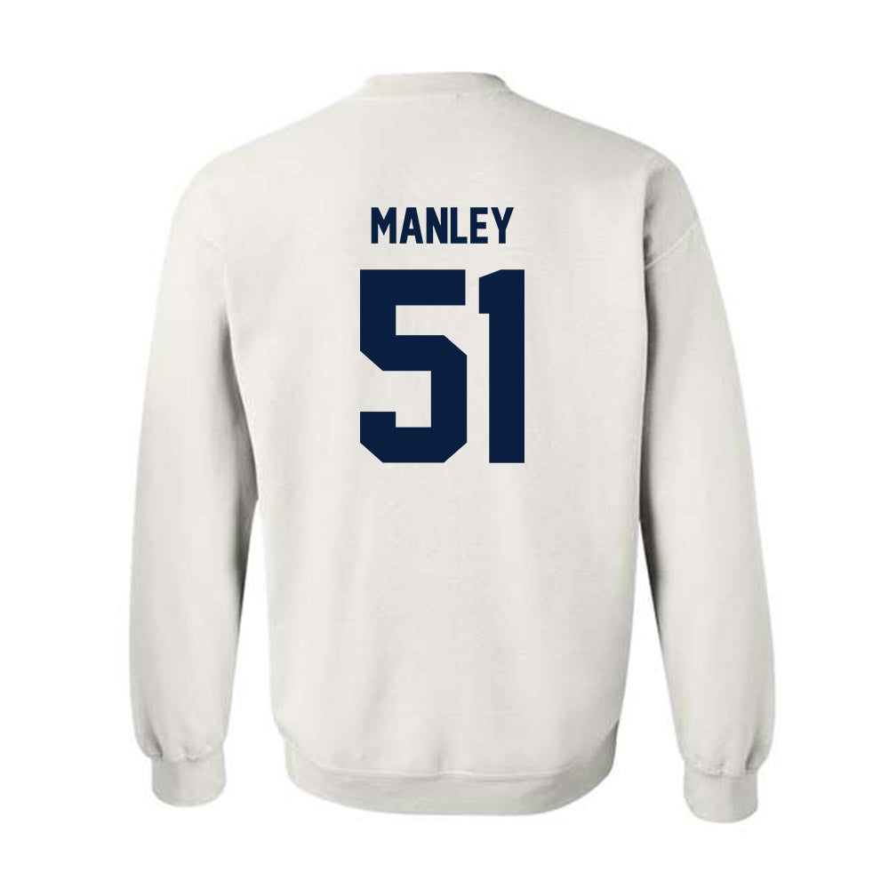 Monmouth - NCAA Men's Lacrosse : Tommy Manley - Classic Shersey Crewneck Sweatshirt-1