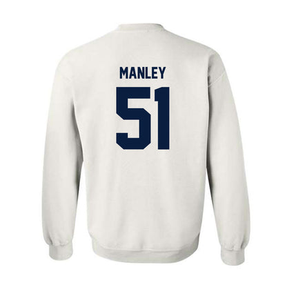 Monmouth - NCAA Men's Lacrosse : Tommy Manley - Classic Shersey Crewneck Sweatshirt-1
