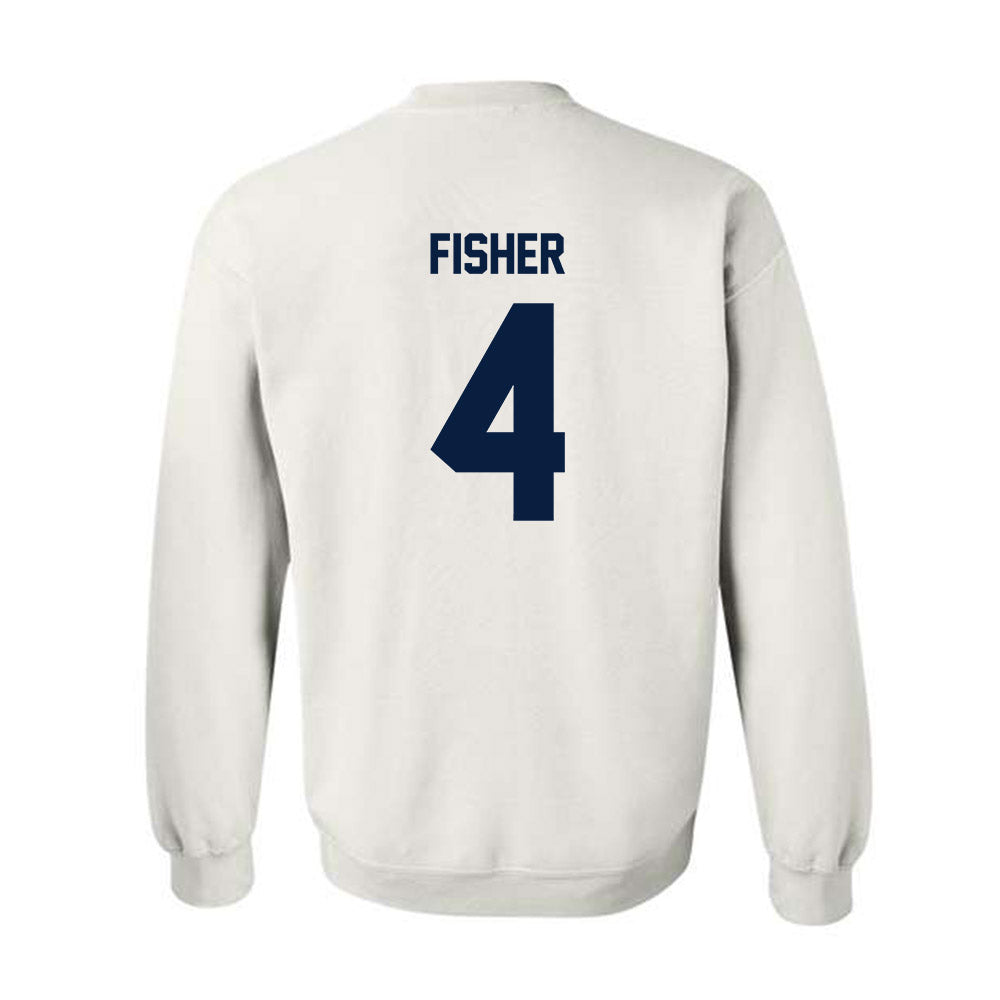 Monmouth - NCAA Men's Lacrosse : Ethan Fisher - Classic Shersey Crewneck Sweatshirt-1