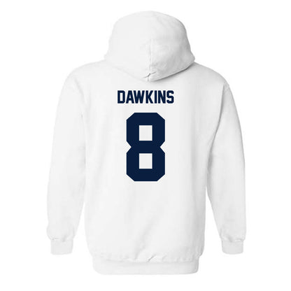 Monmouth - NCAA Men's Lacrosse : Cole Dawkins - Classic Shersey Hooded Sweatshirt-1
