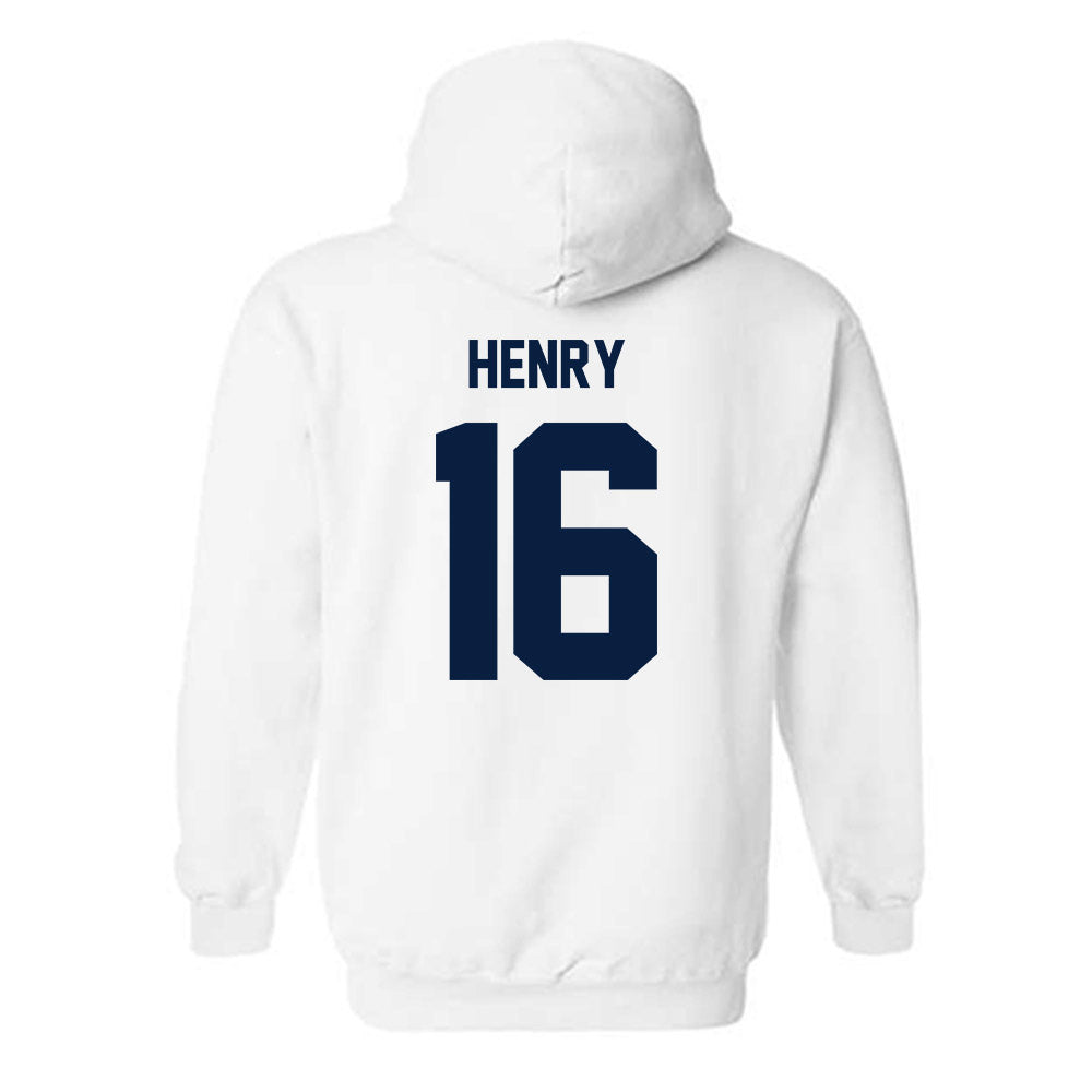 Monmouth - NCAA Men's Lacrosse : Mark Henry - Classic Shersey Hooded Sweatshirt-1