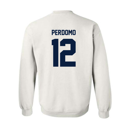 Monmouth - NCAA Women's Soccer : Evangeline Perdomo - Classic Shersey Crewneck Sweatshirt-1