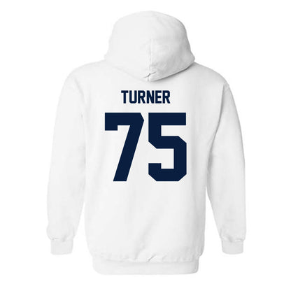 Monmouth - NCAA Football : Bleek Turner - Classic Shersey Hooded Sweatshirt-1